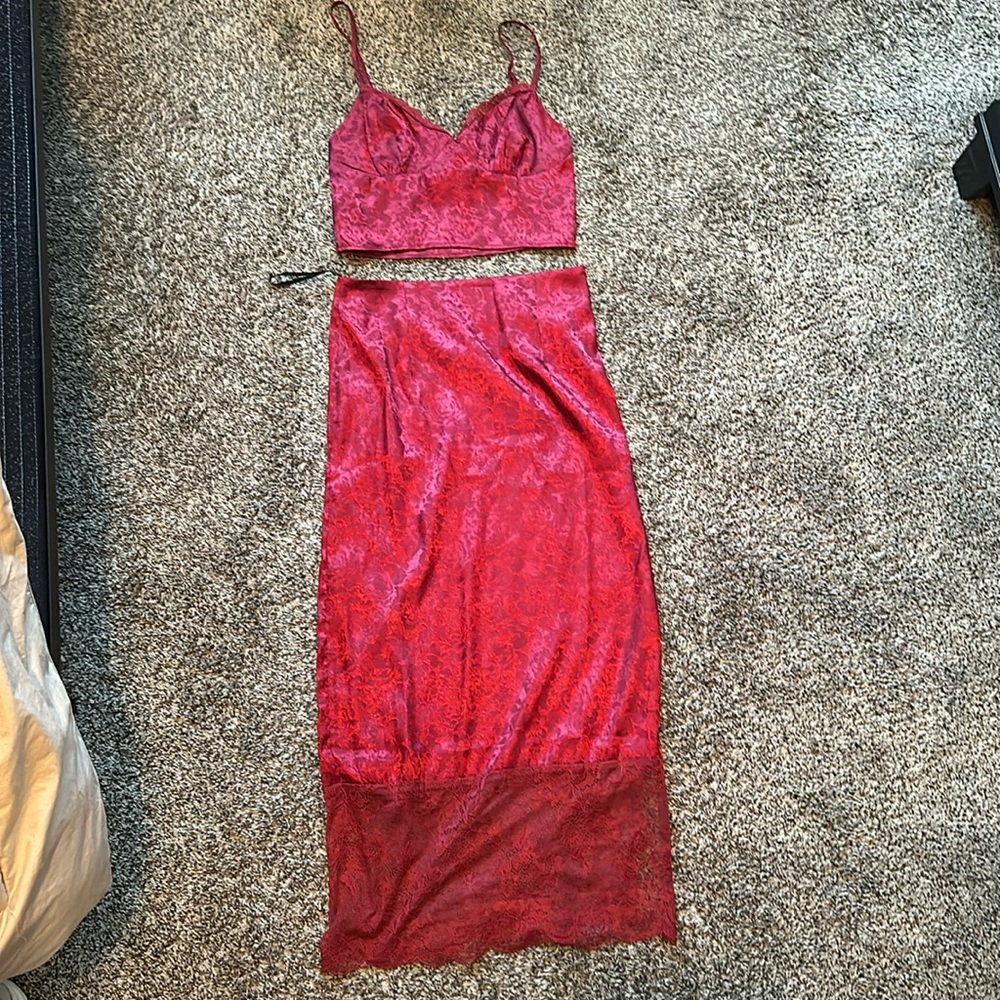 Hello Molly 2 Piece Skirt Set